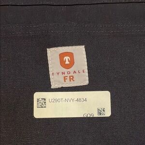 Tyndale Fire Resistant Men's Black Cargo Pants New! 48x30